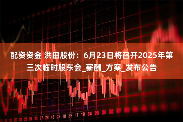 配资资金 洪田股份：6月23日将召开2025年第三次临时股东会_薪酬_方案_发布公告